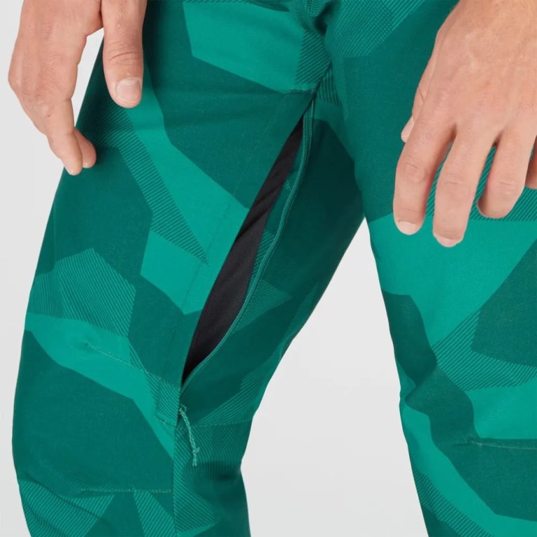 Pantalones De Esquí Salomon Edge Hombre Verdes | MX JSYG284